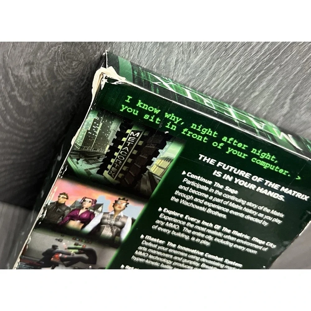 Vtg Matrix Online (PC, 2005)‎ Computer Game - Factory Sealed